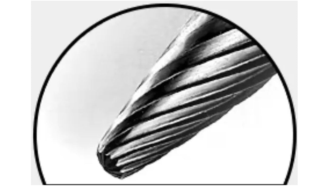 Freza Carburi Metalice  Forma F pentru Aluminiu 3x13x3