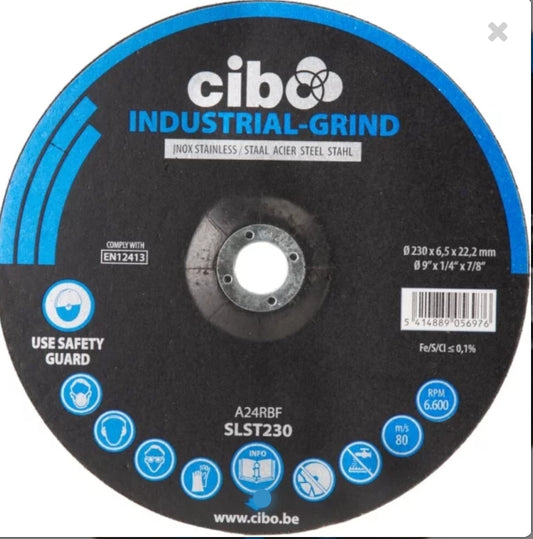 Disc Abraziv 125x6x22.23 pentru Polizat Metal/Inox