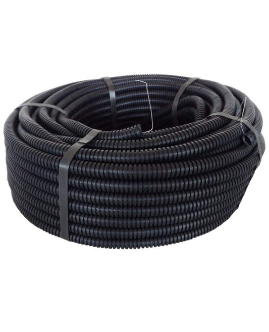 Tub Riflat/Copex PVC cu Fir de Tragere D16mmxL50M